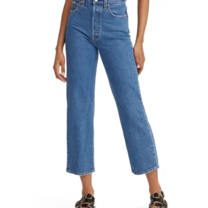 Levi's® Womens Ribcage Straight Ankle Jeans